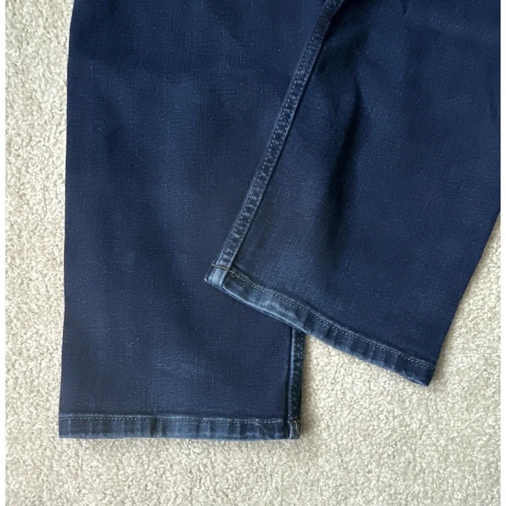 Wrangler Jeans Athletic Fit Mens 36x30 Blue Flex Denim Pants Straight Casual EUC
